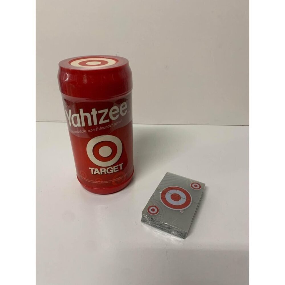NWT Target Special Edition Yahtzee & Deck Cards New Sealed Game Night Play Retro